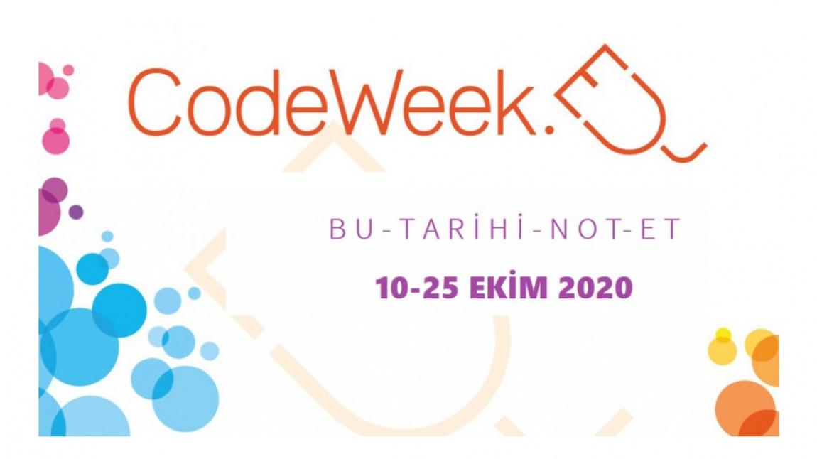 10 / 25 Ekim arasında CodeWeek haftasına katıldık.